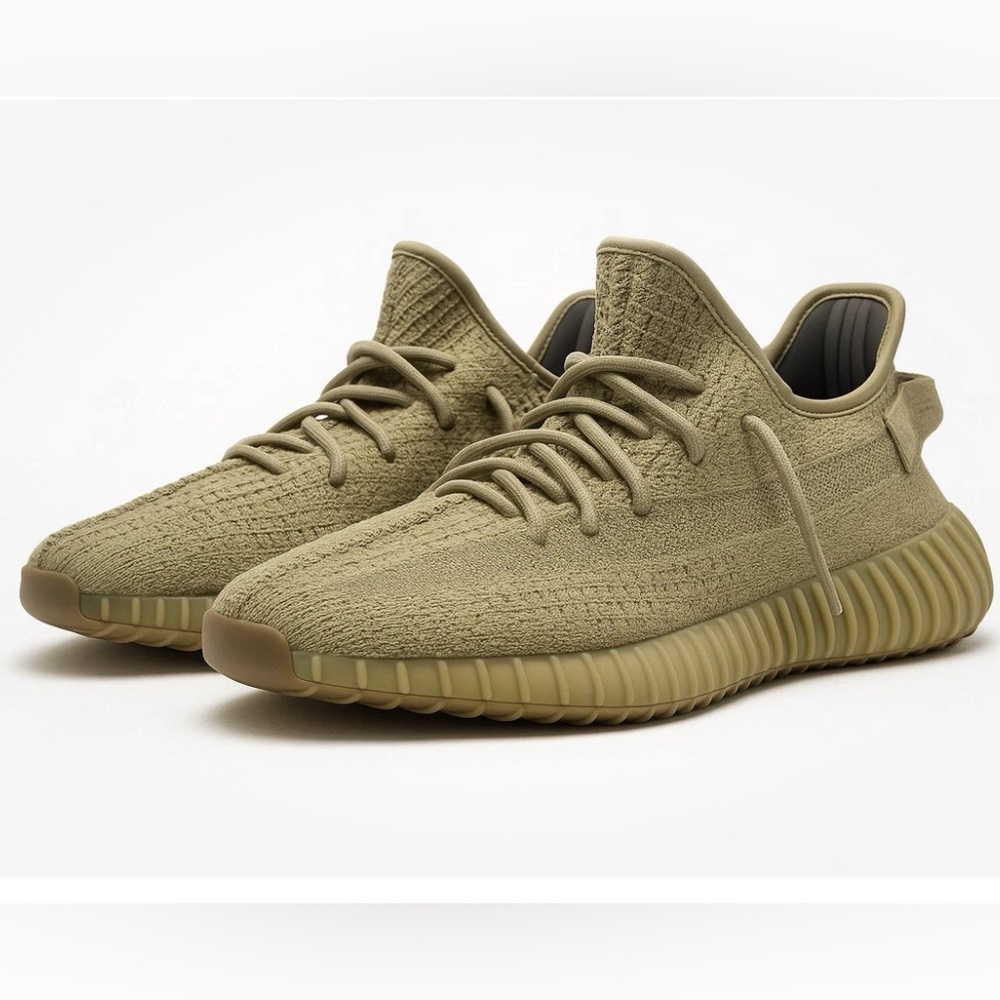 adidas Yeezy Boost 350 V2 Sulfur Size 10 Authentic Read Flaws No Insoles